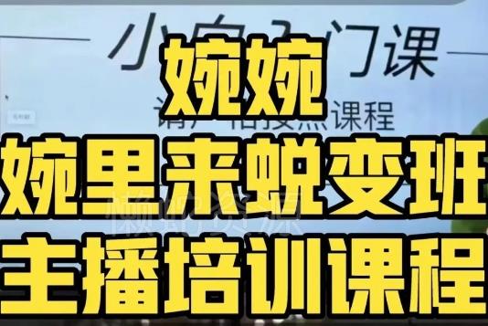 婉婉·婉里来蜕变班(主播课)全方位理解底层逻辑并灵活运用