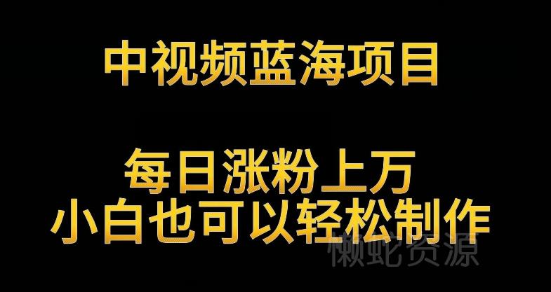 中视频蓝海项目,解读英雄人物生平,每日涨粉上万,小白也可以轻松制作,月入过万不是梦【揭秘】