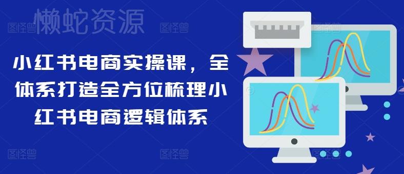 小红书电商实操课,全体系打造全方位梳理小红书电商逻辑体系