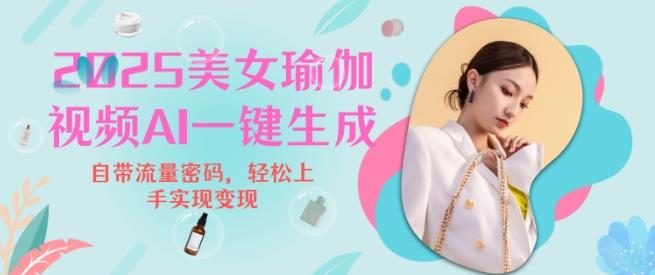 2025瑜伽美女视频,简单流量变现新玩法