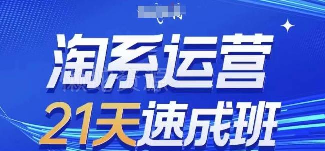 淘系运营21天速成班(更新25年5月),0基础轻松搞定淘系运营,不做假把式