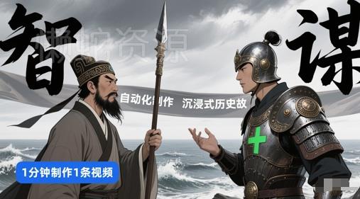 扣子工作流一键生成沉浸式历史故事,一天工作量,3分钟搞定