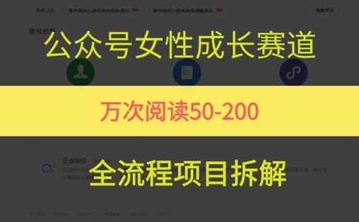 公众号女性赛道,最近爆火系列,条条作品阅读量10w+