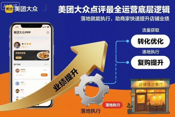 美团大众点评最全运营底层逻辑,落地就能执行,助商家快速提升店铺业绩