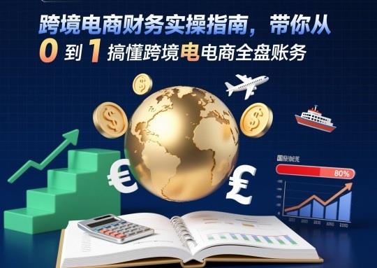 跨境电商财务实操指南,带你从0到1搞懂跨境电商全盘账务
