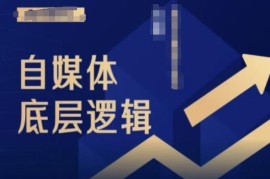 2024版自媒体底层逻辑录播课 零基础小白入门运营学习资源