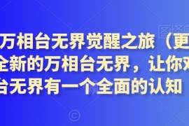 2024万相台无界系统运营教程 覆盖全类目玩法与全链路实操技巧
