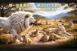 用普通图片搭配GPT+Seedance2.0制作迪士尼风格搞笑动画全流程教程