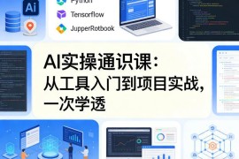 AI实操通识课 从工具入门到项目实战全阶段系统学习
