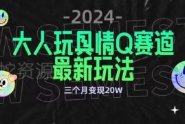 成人情趣用品赛道公域转私域合规玩法 低门槛多渠道变现攻略