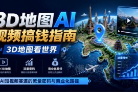 3D地图AI短视频运营指南 流量密码及商业化路径全解析
