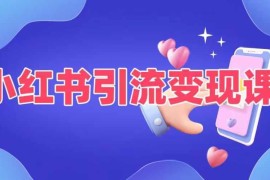 2024小红书引流变现实操课 适合普通人的5种变现方式全解析