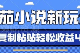 2024番茄小说AI推书新玩法 新手每天10分钟低门槛赚收益教程