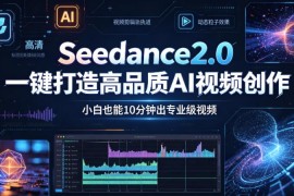 Seedance2.0使用教程 零基础小白10分钟生成专业级AI视频