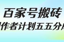 百家号搬砖赚钱项目操作指南 无需露脸拍视频新手也能上手