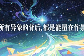 付费玄学干货分享：各类常见异象背后的能量驱动逻辑详解