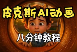 皮克斯动画短片创作教程 角色故事分镜脚本制作全流程 带中英字幕