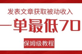 发表文章赚被动收入一单最低70 海外平台推广SEO工具实操教程