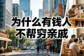 为什么有钱人不愿帮衬穷亲戚？8个维度拆解背后逻辑与相处方法