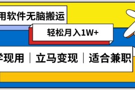 低密度视频搬运新赛道实操方法 零成本操作单账号日均收益数百