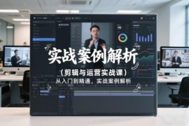 2026更新剪映剪辑与运营实战课 从入门到精通全案例解析