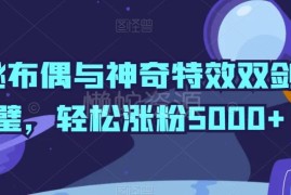 抖音账号快速涨粉技巧 布偶搭配特效操作方法全揭秘