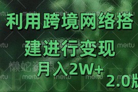 跨境电商海外直播专线网变现2.0玩法 月入2万实操揭秘