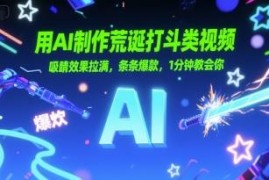 如何用AI制作荒诞打斗类短视频 操作简单吸睛度高极易出爆款
