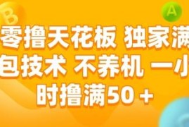 无需养机零撸满包技术 看广告短剧一小时赚50+项目揭秘
