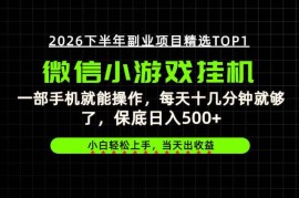 无门槛手机可操作长期稳定副业 新手易上手快速变现项目详解