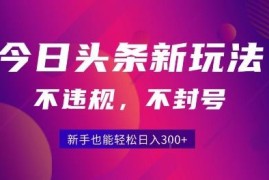 2025今日头条原创玩法5.0 零门槛新手合规操作可日入300+