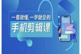 抖音手机剪辑运营变现全教程 剪映等工具实操从入门到精通