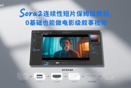Sora2连续性短片保姆级教程 0基础也能制作电影级叙事视频
