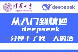 清华大学出品DeepSeek从入门到精通教程 含实操技巧与场景应用