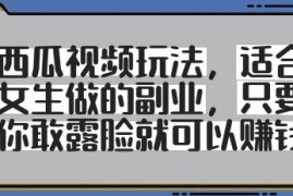 西瓜视频露脸读新闻玩法拆解 适合普通人的低门槛副业项目