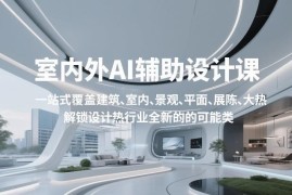 覆盖五大热门设计品类 室内外AI设计课助力从业者提升核心竞争力