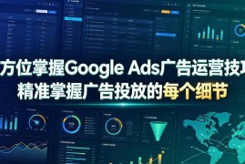 Google Ads广告运营实操教程 全流程掌握投放细节含双语字幕