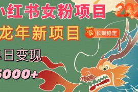 小红书女粉头像变现项目玩法详解 适合居家操作的长期稳定副业