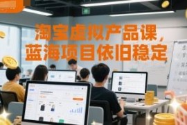 淘宝虚拟产品蓝海项目教程 从开店到运营全流程实操课