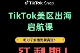TikTok美区出海运营启航课 跨境电商红利新赛道入门教程