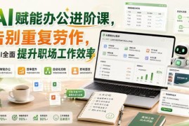AI办公进阶实操课程 掌握多场景应用技巧全面提升职场效率