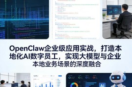 OpenClaw企业级应用实战教程 打造融合本地业务场景的AI数字员工
