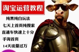 淘系算法逆向解密运营课 手淘免费搜索流量14天破万实操指南