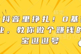 零基础淘宝逛逛号运营教程 新手副业赚钱实用入门指南