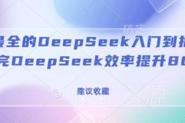 DeepSeek R1从入门到精通全攻略 实用技巧助力使用效率提升