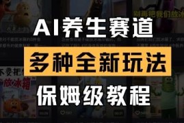 AI养生赛道热门新玩法保姆级拆解 附实操及变现思路