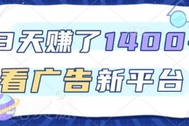 全新看广告赚钱项目分享 单机日入50+推广收益更高易操作