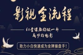 影视全流程实操教程 零基础入门掌握电影制作运营操盘技能