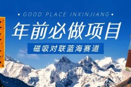 2024春节前磁吸对联蓝海低门槛副业 手机即可操作赚差价