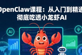 OpenClaw小龙虾AI从入门到精通 系统课程内容及学习指南